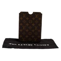 Pre Owned Louis Vuitton Monogram Canvas Mini iPad Case