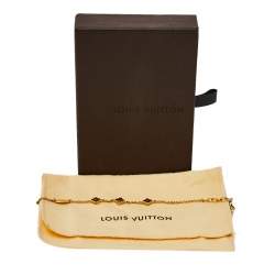 مملوكة مسبقًا سوار لوي فيتون فلاور فول ذهبي اللون