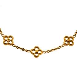 مملوكة مسبقًا سوار لوي فيتون فلاور فول ذهبي اللون