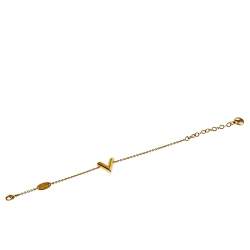 Pre Owned سوار لوي فيتون إسينشيال في ذهبي اللون