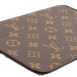 مملوكة مسبقًا حافظة صلبة أيباد ميني فوليو لوي فيتون كانفاس مونوغرامي