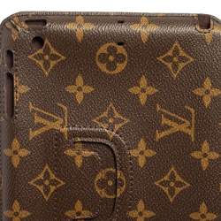 مملوكة مسبقًا حافظة صلبة أيباد ميني فوليو لوي فيتون كانفاس مونوغرامي