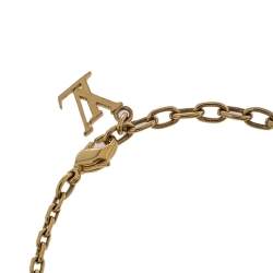 Pre Owned سوار لوي فيتون لون ذهبي كريستال غامبل