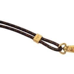 مملوكة مسبقًا Louis Vuitton Monogram Canvas and Black Silicon Louise Phone Holder