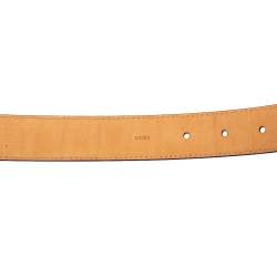 Louis Vuitton Fuchsia Epi Leather LV Initiales Belt 90 CM