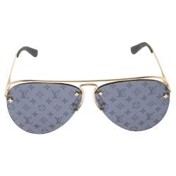Louis Vuitton Monogram Aviator Sunglasses