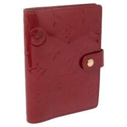 Pre Owned جراب أجندة لوي فيتون بوم دامور فيرنيه مونوغرامي صغيرة حلقات