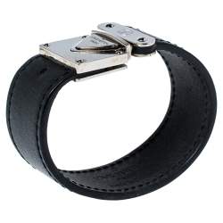 مملوكة مسبقًا Louis Vuitton Nomade Koala Black Leather Bracelet S