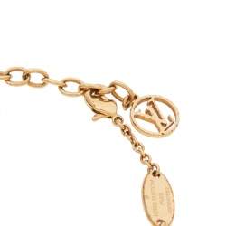 Pre Owned سوار لوي فيتون  LV & مي ليتر معدن ذهبي اللون