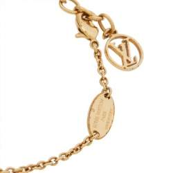 Pre Owned سوار لوي فيتون  LV & مي ليتر معدن ذهبي اللون