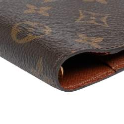 Pre Owned Louis Vuitton Monogram Canvas Small Ring Agenda Cover