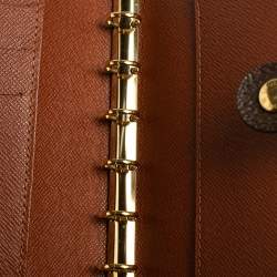 Pre Owned Louis Vuitton Monogram Canvas Small Ring Agenda Cover