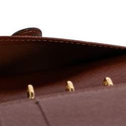 Pre Owned Louis Vuitton Monogram Canvas Small Ring Agenda Cover