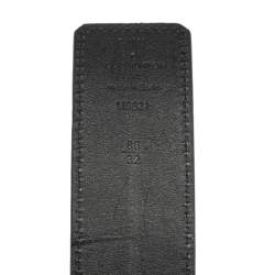 مملوكة مسبقًا حزام لوي فيتون إنشيالز LV  كانفاس مونوغرامي 80 سم