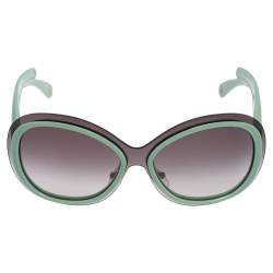 مملوكة مسبقًا Louis Vuitton Green/Grey Acetate Z0452U Gradient Oversized Sunglasses