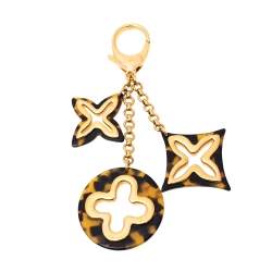 Louis Vuitton, Accessories, New Louis Vuitton Gold Insolence Tortoise  Shell Goldtone Key Chain Bag Charm