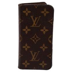 Pre Owned Louis Vuitton Monogram Canvas iPhone X Folio Case