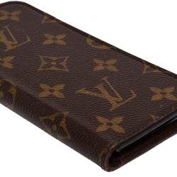 Pre Owned Louis Vuitton Monogram Canvas iPhone X Folio Case
