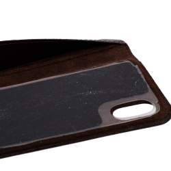 Pre Owned Louis Vuitton Monogram Canvas iPhone X Folio Case