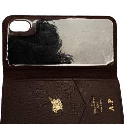 Pre Owned Louis Vuitton Monogram Canvas iPhone X Folio Case