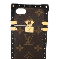 Pre Owned Louis Vuitton Monogram Canvas Eye Trunk iPhone 7 Case