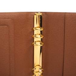 Pre Owned Louis Vuitton Monogram Canvas Large Ring Agenda Cover