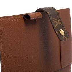 Pre Owned Louis Vuitton Monogram Canvas Large Ring Agenda Cover