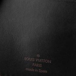 Pre Owned غطاء أجندة لوي فيتون ديسك جلد بني