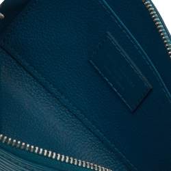 Pre Owned Louis Vuitton Turquoise Epi Leather Cosmetic Pouch