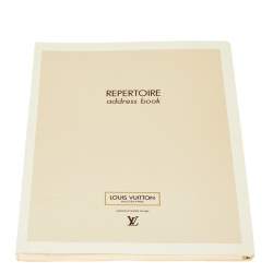 مملوكة مسبقًا Louis Vuitton Cipango Gold Epi Leather Desk Agenda Cover