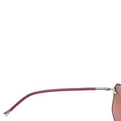 مملوكة مسبقًا Louis Vuitton Pink Z0466U Viola Butterfly Gradient Oval Sunglasses