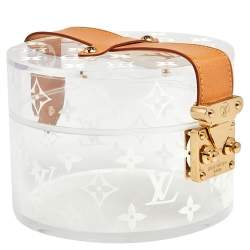 Pre Owned Louis Vuitton Scott Plexiglass Ornamental Box