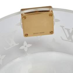 Pre Owned Louis Vuitton Scott Plexiglass Ornamental Box