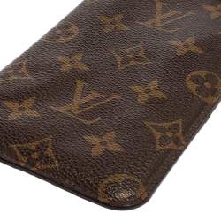 Pre Owned حافظة نظارة شمسية لوي فيتون كانفاس مونوغرامي MM