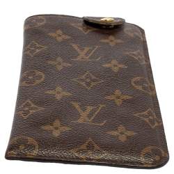 Pre Owned حافظة نظارة شمسية لوي فيتون كانفاس مونوغرامي MM