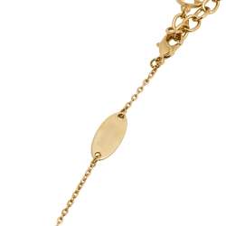 مملوكة مسبقًا Louis Vuitton Two Tone Nanogram Necklace