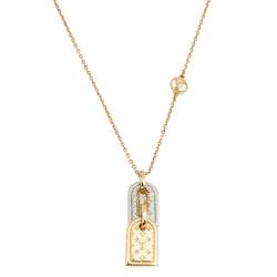 Louis Vuitton Nanogram Tag Necklace For Women