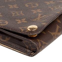 Pre Owned Louis Vuitton Brown Monogram Canvas Foldable iPad Case