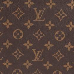 Pre Owned Louis Vuitton Brown Monogram Canvas Foldable iPad Case