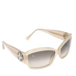 Louis Vuitton Silver Tone Crystal/Grey Z0995W The Party Aviator Sunglasses  Louis Vuitton
