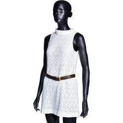 Pre Owned Louis Vuitton Ellipse Monogram Canvas Belt 85cm