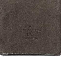 Louis Vuitton Black Leather and Monogram Canvas Bumper iPhone X/XS Cover