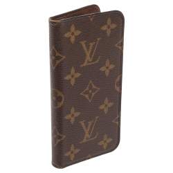 Pre Owned Louis Vuitton Monogram Canvas iPhone X/XS Folio