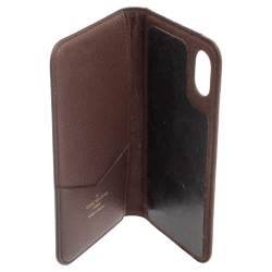 Pre Owned Louis Vuitton Monogram Canvas iPhone X/XS Folio