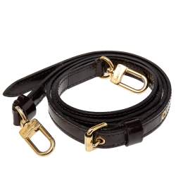 Pre Owned Louis Vuitton Amarante Vernis Leather Adjustable Bag Strap