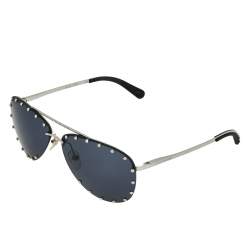 مملوكة مسبقًا نظارة شمسية لوي فيتون ذا بارتي أفياتور Z0995W كريستال فضي اللون / رصاصي