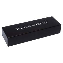 Pre Owned Louis Vuitton LV & ME Letter A Gold Tone Metal Bracelet