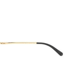 Pre Owned نظارة أفياتورز لوي فيتون ذهبي/برتقالي عسلي متدرجة