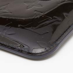 مملوكة مسبقًا حقيبة صغيرة لوي فيتون بوشيت كليفس كي جلد لامع مونوغرامي أزرق داكن