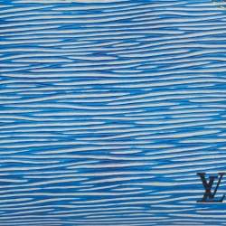 Louis Vuitton Blue Epi Leather Cosmetic Pouch